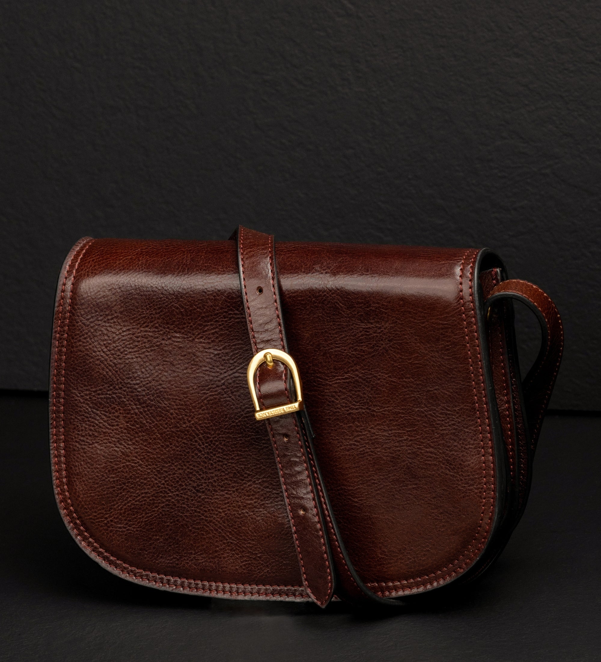 Leather Saddle Bag Cross Body Bag for Women - Moonfleet