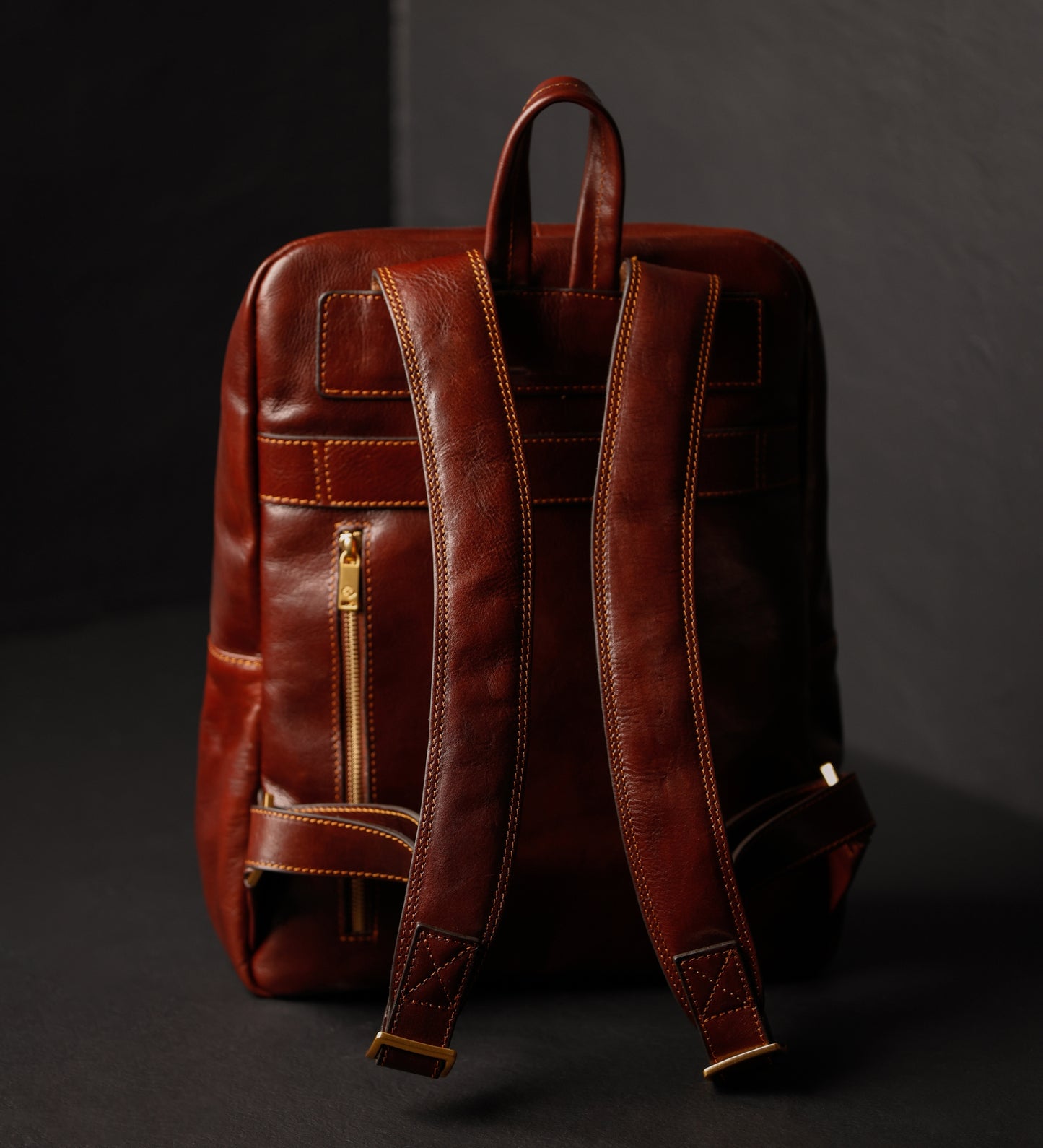 Large Leather Backpack for Men - The Divine Comedy