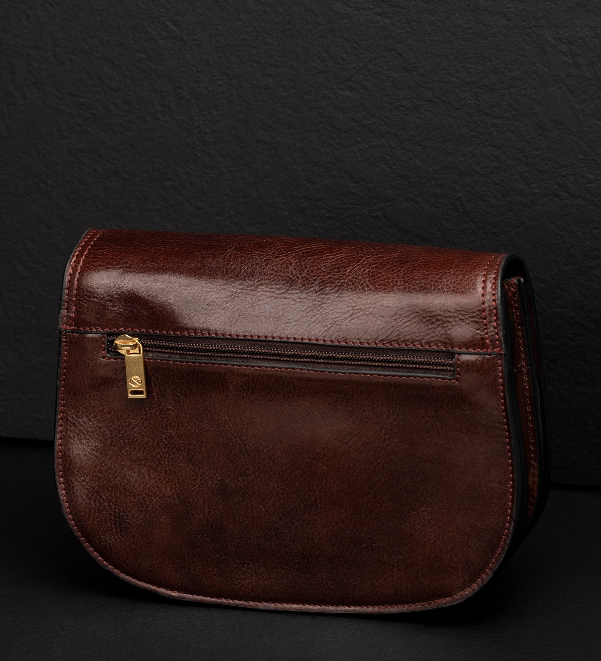 Leather Saddle Bag Cross Body Bag for Women - Moonfleet