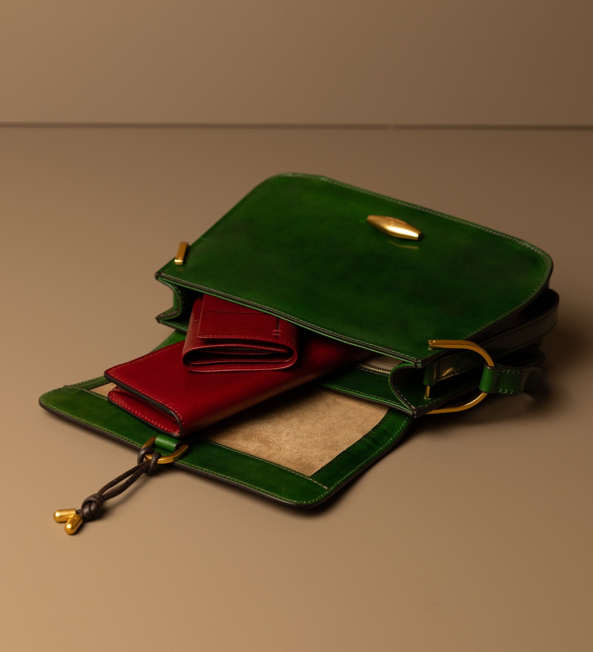 Leather Flap Bag for Women - Possession