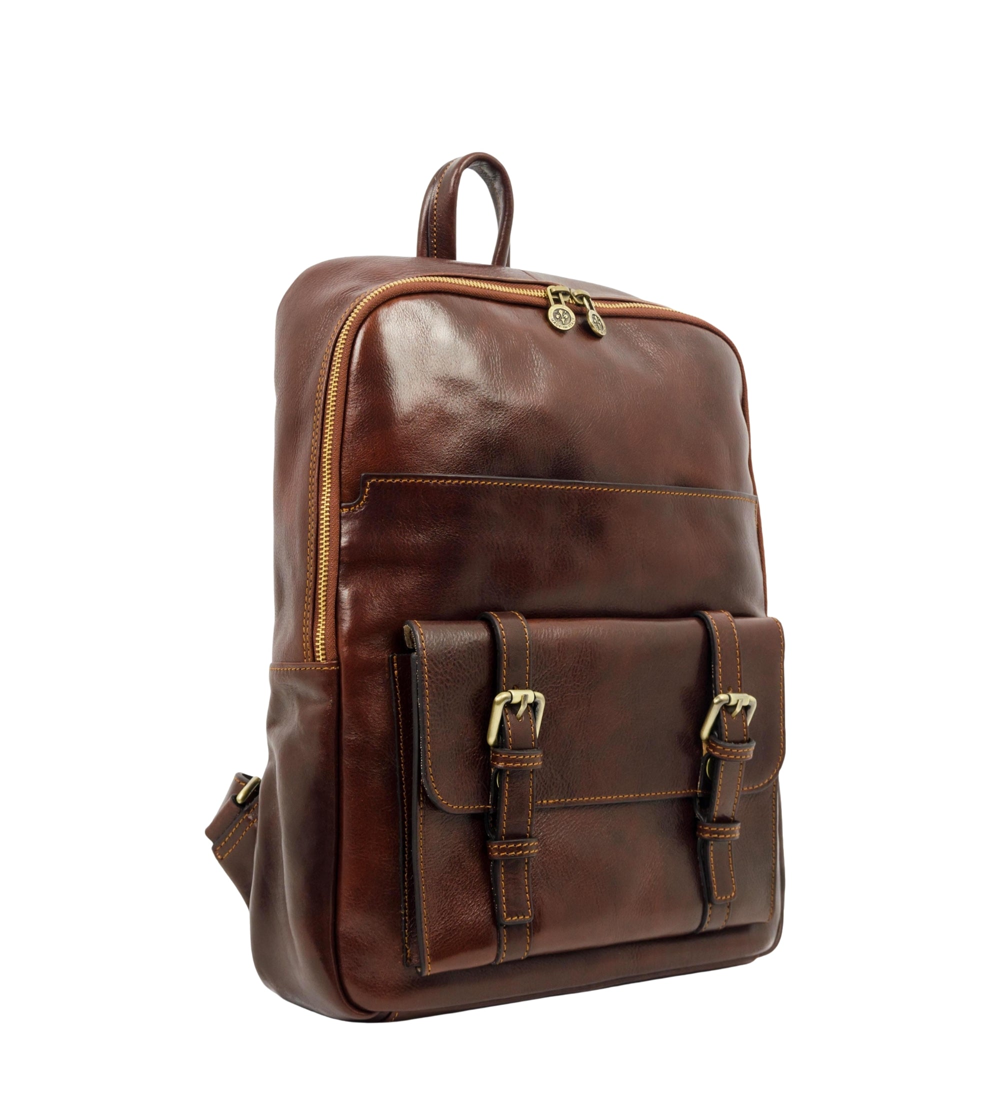 Large Leather Backpack for Men - The Divine Comedy