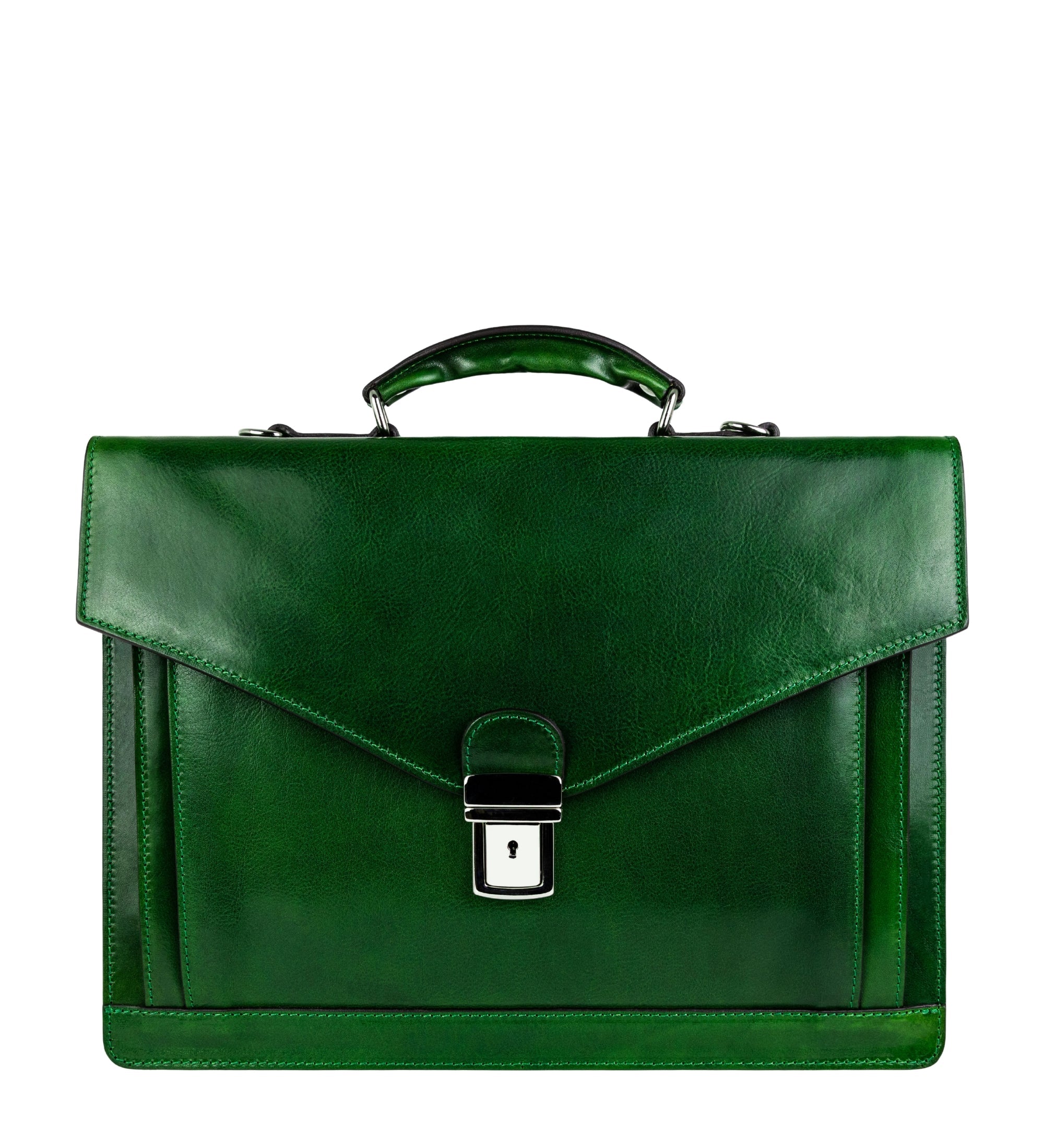 Classic Design Leather Briefcase - The Magus