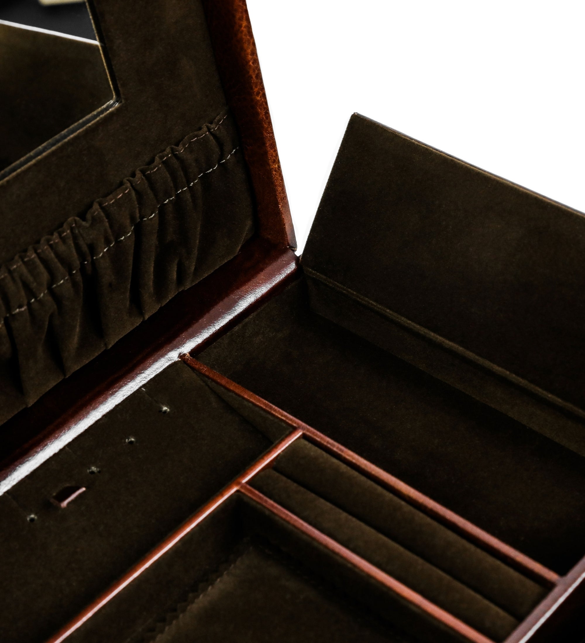 Large Leather Jewelry Box for Women - The Portrait of a Lady