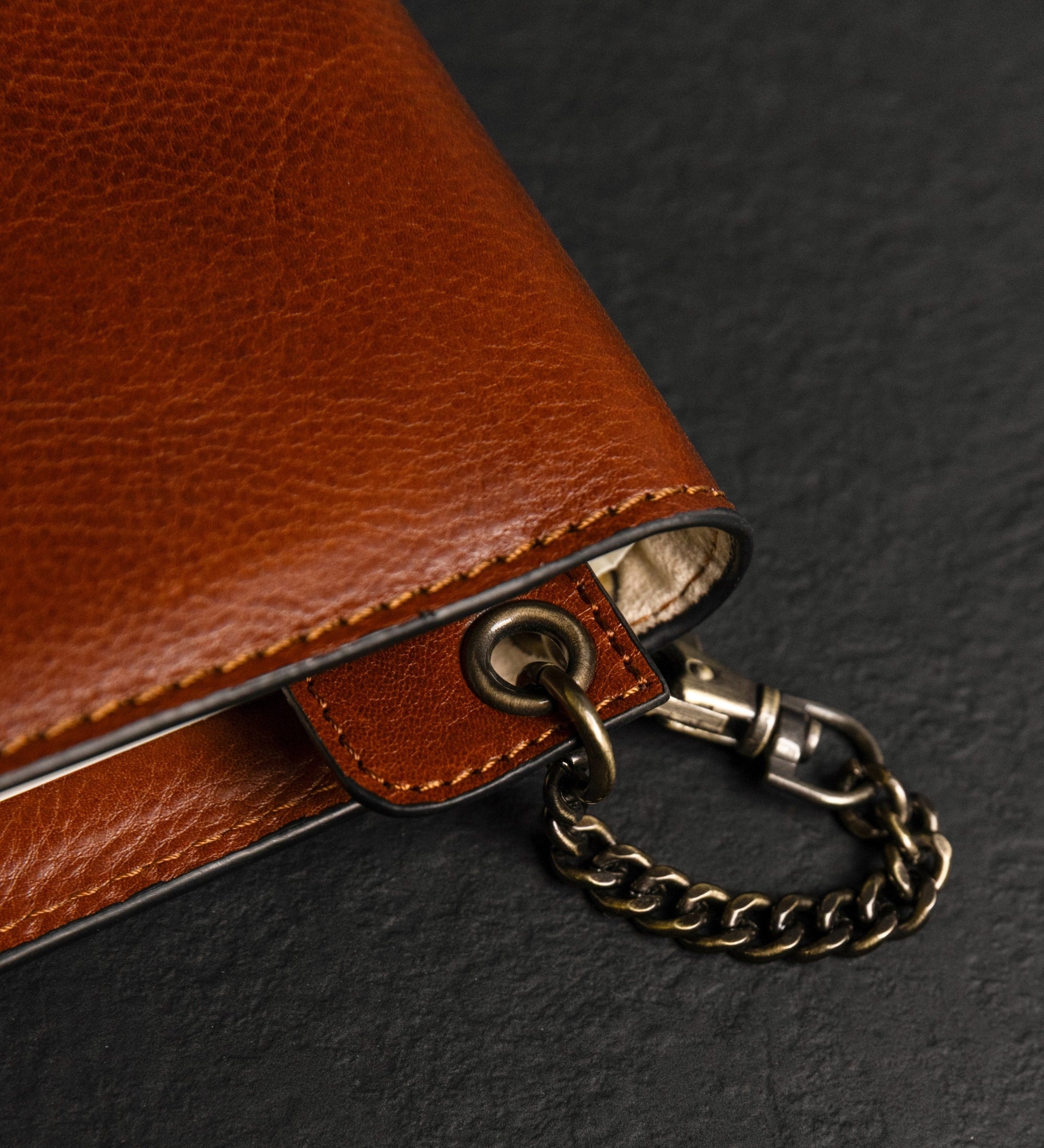 Womens Leather Journal with Refillable A5 Notepad - The Diary of a Nobody