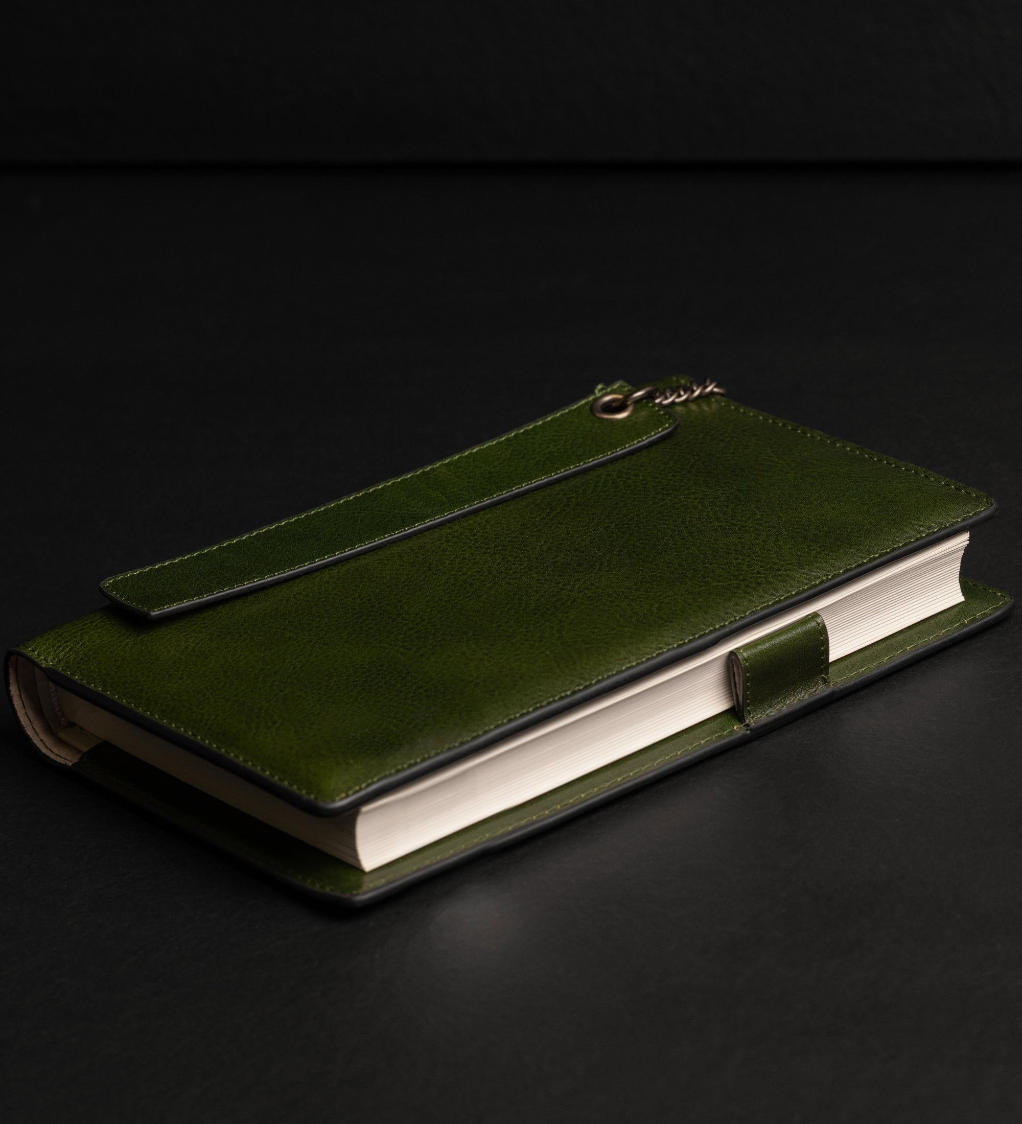 Leather Journal with Refillable A5 Notepad - The Diary of a Nobody