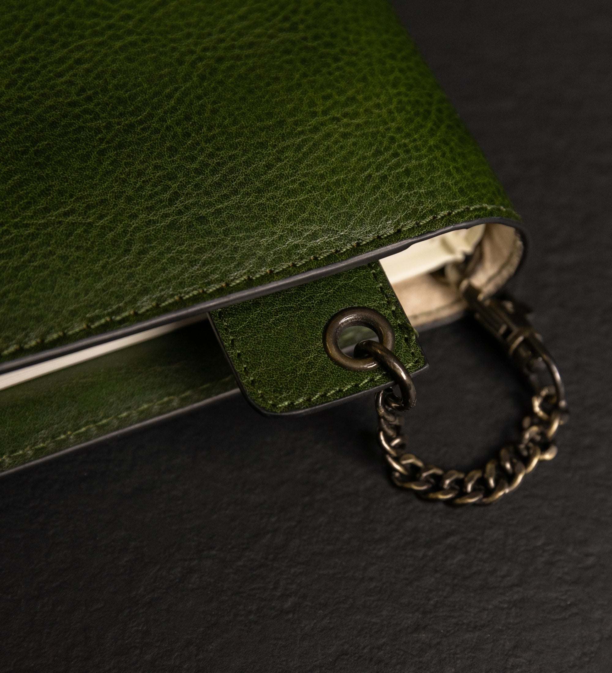 Leather Journal with Refillable A5 Notepad - The Diary of a Nobody