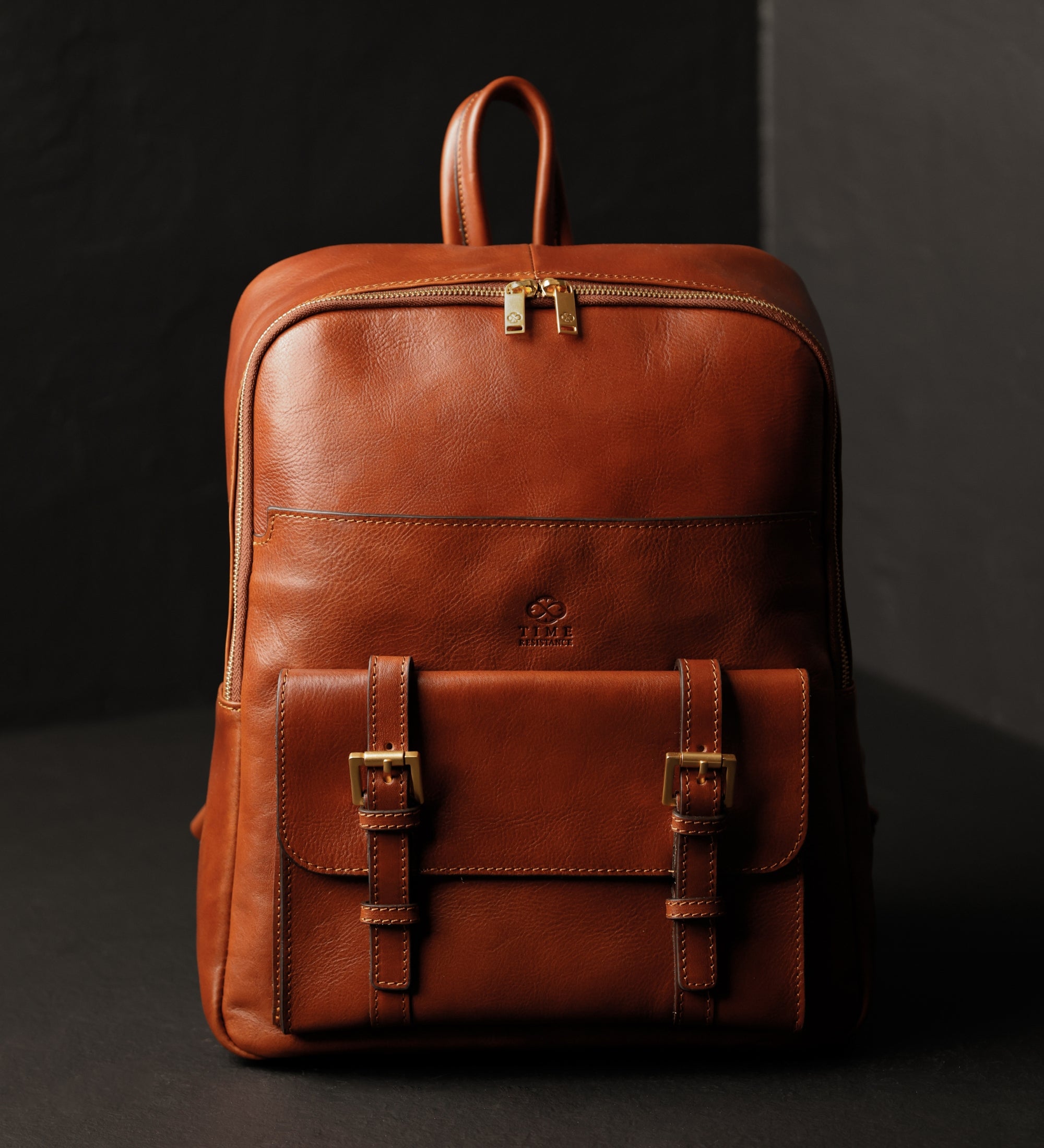 Womens Leather Backpack Travel Bag - The Divine Comedy